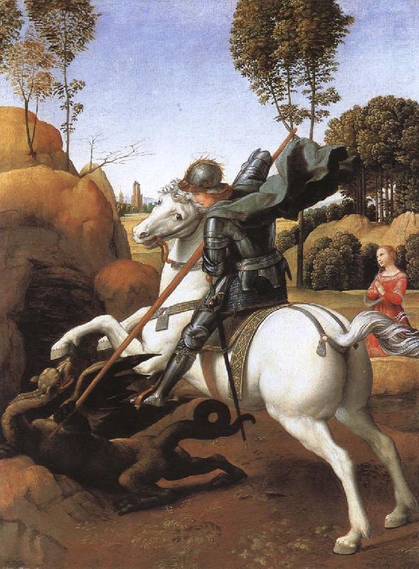 Kill dragon, RAFFAELLO Sanzio